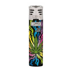 Зажигалка CLIPPER "Jet Flame Weed" #4