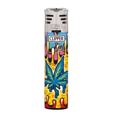 Зажигалка CLIPPER "Jet Flame Weed" #2