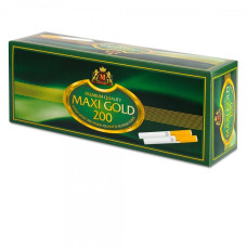 Гильзы для сигарет MAXI GOLD (8мм) 200шт