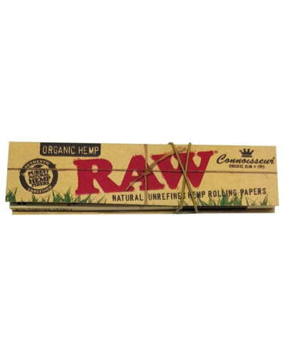 Бумага для самокруток Raw Organic Connoisseur King Size (32 шт + 34 типсы)