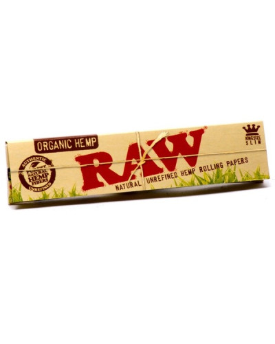Бумага для самокруток Raw Organic Hemp King Size Slim (32 шт)