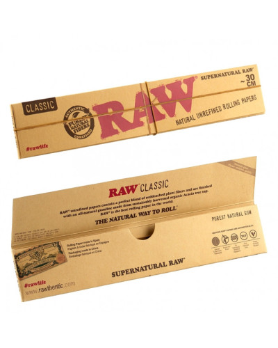 Бумага для самокруток RAW Supernatural SLIM (20 шт)