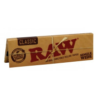 Бумага для самокруток RAW Classic Regular Single Wide (32 шт)