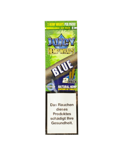 Бланты Juicy Jay's Hemp Wraps Blue Черника Ежевика (2 шт)