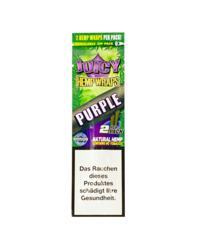 Бланты Juicy Jay's Hemp Wraps Purple Виноград (2 шт)