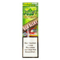 Бланты Juicy Jay's Hemp Wraps Red Alert Клубника (2 шт)