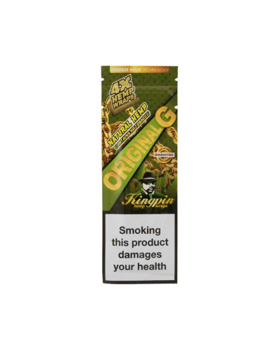 Бланти Kingpin Hemp Wraps Original Натуральний (4 шт)