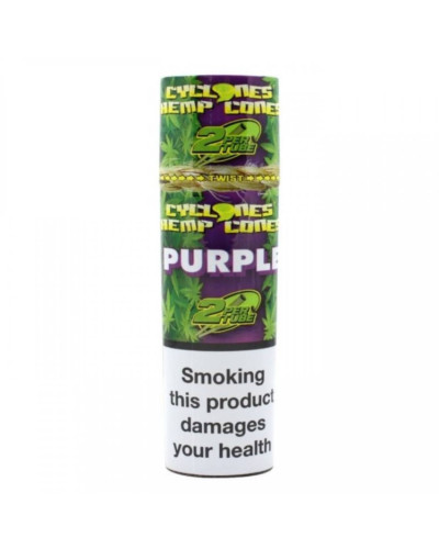 Бланти Cyclones Hemp Cones Purple Виноград (2шт)