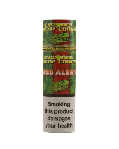 Бланты Cyclones Hemp Cones Red Alert Клубника (2 шт)