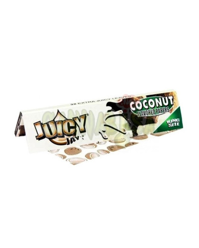 Бумага для самокруток Juicy Jays King Size Coconut Кокос (32 шт)