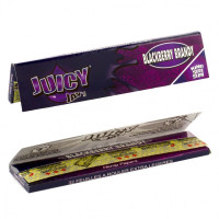 Бумага для самокруток Juicy Jays King Size Blackberry Brandy Ежевичный бренди (32 шт)