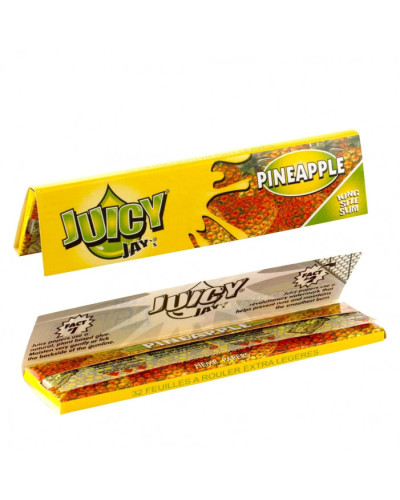 Бумага для самокруток Juicy Jays King Size Pineapple Ананас (32 шт)
