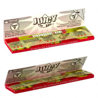 Бумага для самокруток Juicy Jays King Size Strawberry and Kiwi Клубника и киви  (32 шт)