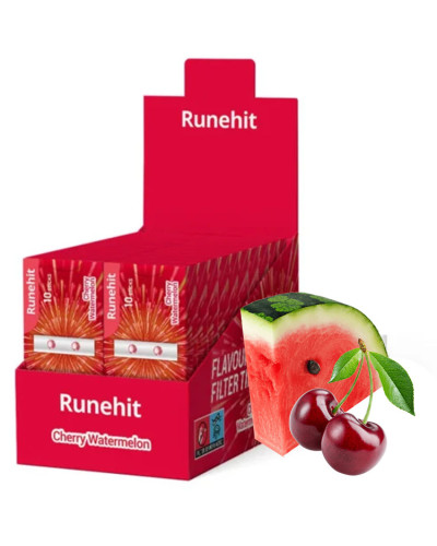 Фільтр ароматичний для електронних сигарет Runehit Вишня Кавун (10шт)