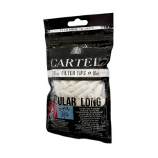 Фильтры для самокруток Filter tips Cartel LONG Regular 8 /22 mm (100 шт)