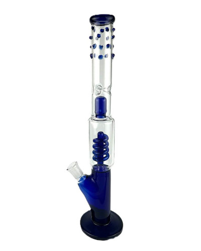 Бонг стеклянный "Blue" (40 cm)