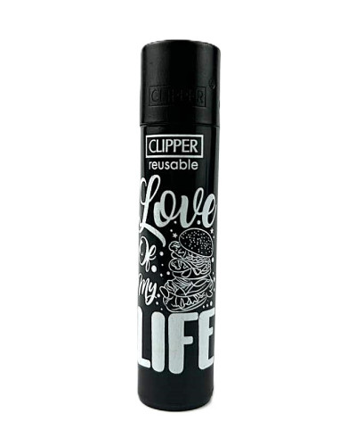 Зажигалка CLIPPER D24 "Let`s eat Burger" #2