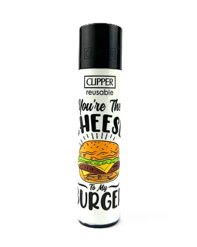 Зажигалка CLIPPER D24 "Let`s eat Burger" #4