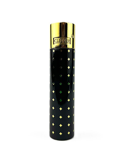 Зажигалка CLIPPER ELEGANT "Golden stars" (#1)