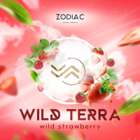 Тютюн для кальяну ZODIAC 25 гр Wild Terra (суниця)