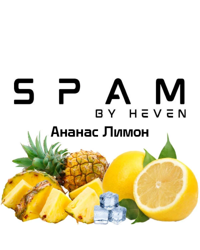 ТАБАК ДЛЯ КАЛЬЯНА SPAM by heven 100 гр Ананас Лимон