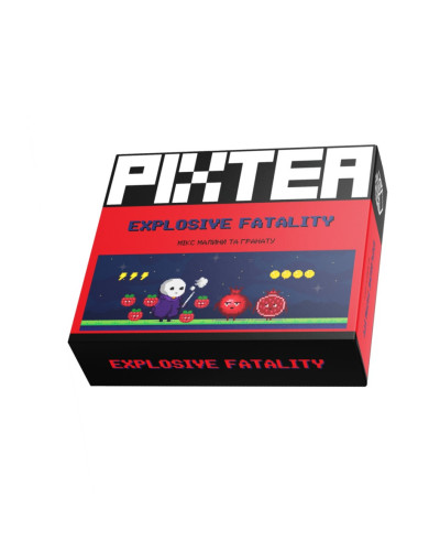 Беcтабачная смесь PixTea Explosive fatality (Малина гранат) 50г