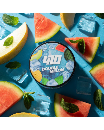 Табак 420 Classic Frost Line Double melon (Дыня Арбуз Мята 100 г)