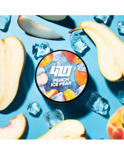 Табак 420 Classic Frost Line Peach Ice Pear (персик груша лед 100 г)