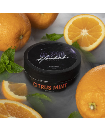 Табак 420 Classic Citrus Mint (Цитрус с мятой, 100 г)