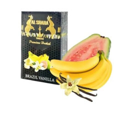 Табак для кальяну Al Shaha Brazil vanilla (бразильська ваніль) 50 гр