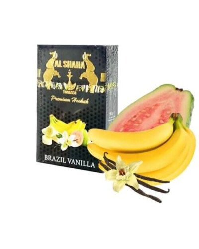 Табак для кальяна Al Shaha Brazil vanilla (бразильская ваниль) 50 гр