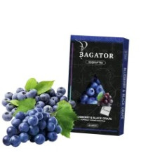 Безтютюнова суміш Bagator Hookah Tea Blueberry Black Grape (Чорниця Виноград, 50 г)