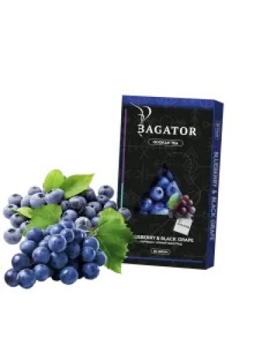 Безтабачная смесь Bagator Hookah Tea Blueberry Black Grape (Черника Виноград, 50 г)