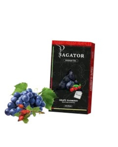 Безтачная смесь Bagator Hookah Tea Grape Barberry (Виноград Барбарис, 50 ​​г)