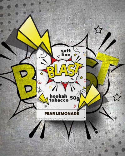 ТАБАК ДЛЯ КАЛЬЯНА BLAST SOFT 50 ГР PEAR LEMONADE (ГРУША ЛИМОНАД)