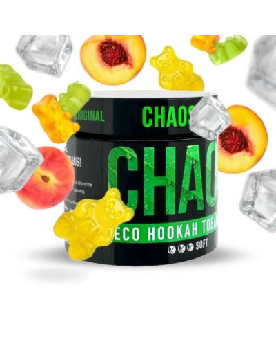 Табак для Кальяна CHAOS 100 гр Jelly peach (персиковый мармелад)