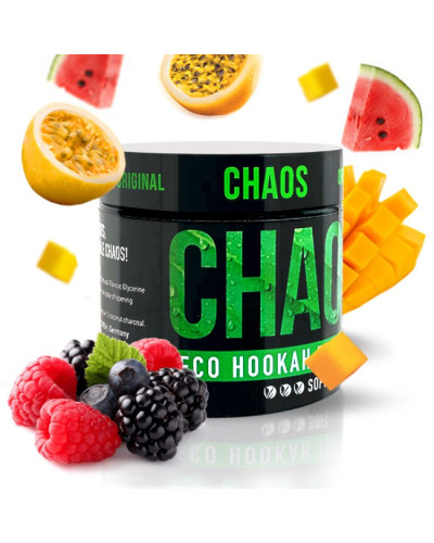 Табак для Кальяну CHAOS 100 гр Amore Mio (дикі ягоди кавун диня манго)