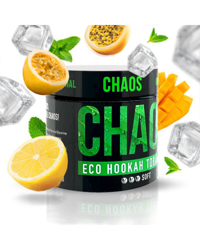 Табак для Кальяна CHAOS 100 гр Mephisto (Лимон Манго Маракуйя Мята)