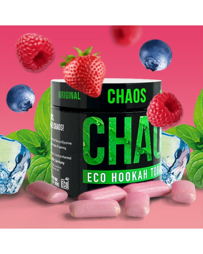 Табак для Кальяну CHAOS 100 гр Bubble Juice (Фруктова Жуйка Айс)