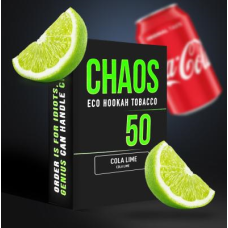 Табак для Кальяна CHAOS 50 гр Cola Lime (кола лайм)