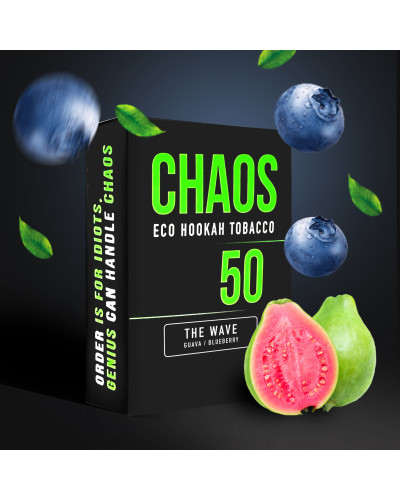 Табак для Кальяна CHAOS 50 гр The Wave (Гуава Черника)