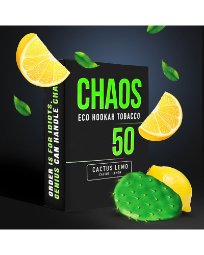 Табак для Кальяна CHAOS 50 гр Cactus Lemon (Кактус Лимон)