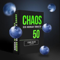 Табак для Кальяна CHAOS 50 гр Code Blue  (черника)