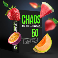 Табак для Кальяна CHAOS 50 гр Destiny (Маракуйя Арбуз Дыня Клубника)