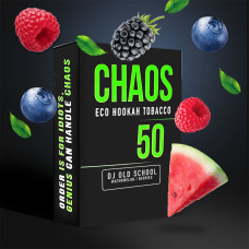 Тютюн для Кальяну CHAOS 50 гр Dj old school (Кавун ЛІсові Ягоди)
