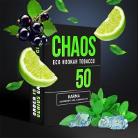 Табак для Кальяна CHAOS 50 гр Karma (бузина лайм смородина лед)