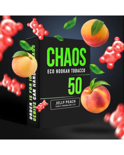 Табак для Кальяну CHAOS 50 гр Jelly Peach (персиковий мармелад)