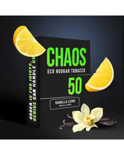Табак для Кальяну CHAOS 50 гр Vanilla Lemo (ваніль лимон)