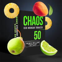 Табак для Кальяна CHAOS 50 гр Prince William (Ананас Груша Лайм Манго)