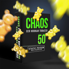 Табак для Кальяна CHAOS 50 гр Static Poison (Белый Мармелад)